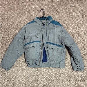 Gray and Blue Jacket